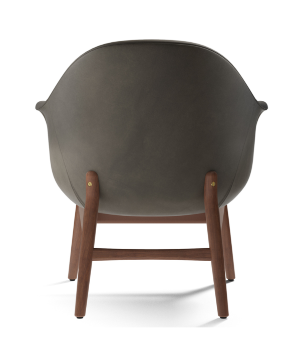 Audo Audo - Harbour lounge chair black oak, leather Dakar 0842