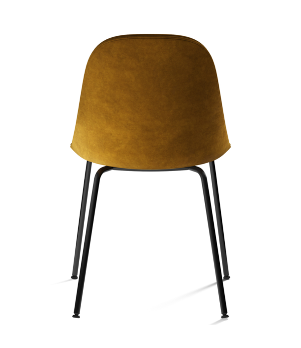 Audo Audo Harbour Side Dining stoel gestoffeerd, zwart tube poten