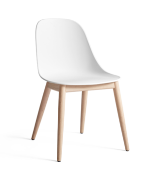 Audo Harbour Side Eetkamerstoel plastic,  houten poten