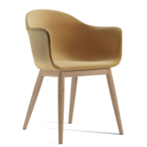 Audo - Harbour Dining chair Moss 0022, wooden base