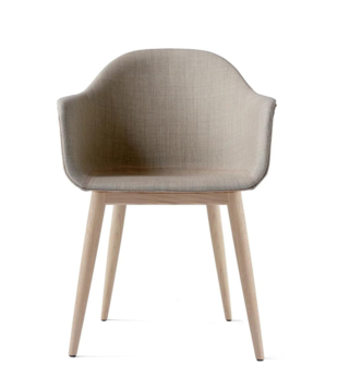 Audo - Harbour Dining chair Remix, wooden base