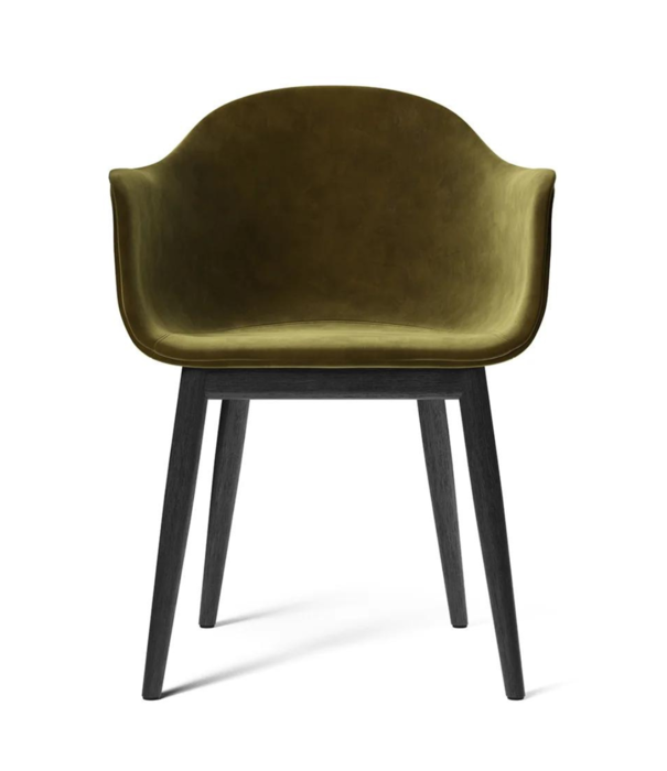 Audo Audo -  Harbour Dining chair Champion velvet, wooden base