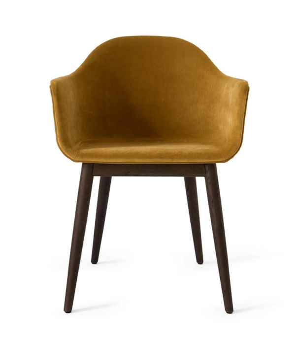 Audo Audo -  Harbour Dining chair Champion velvet, wooden base