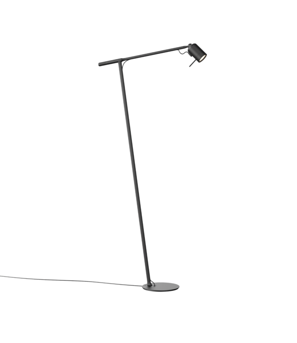 Tonone  Tonone - One + Floor lamp heavy metal, grey aluminium
