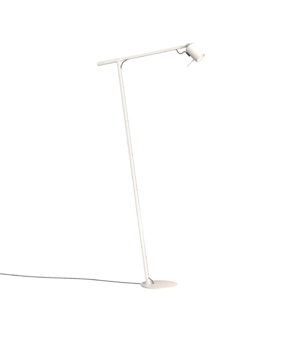 Tonone  Tonone - One vloerlamp heavy metal, grijs aluminium