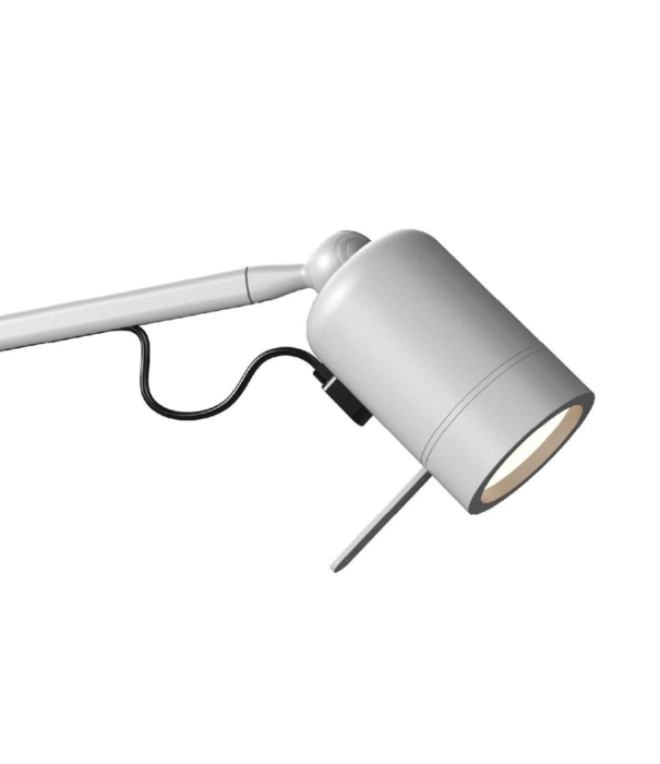 Tonone  One + Floor lamp heavy metal, grey aluminium