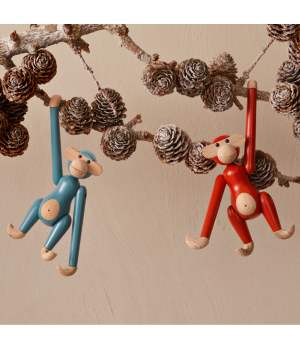 Kay Bojesen  Kay Bojesen - Monkey mini vintage blue