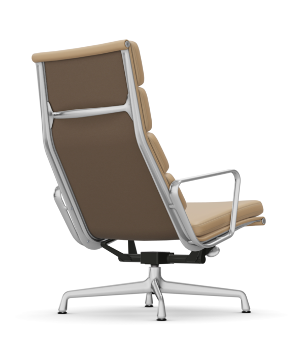 Vitra  Vitra - Soft Pad chair EA 222 lounge,  chrome