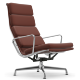 Vitra - Soft Pad chair EA 222 lounge, polished