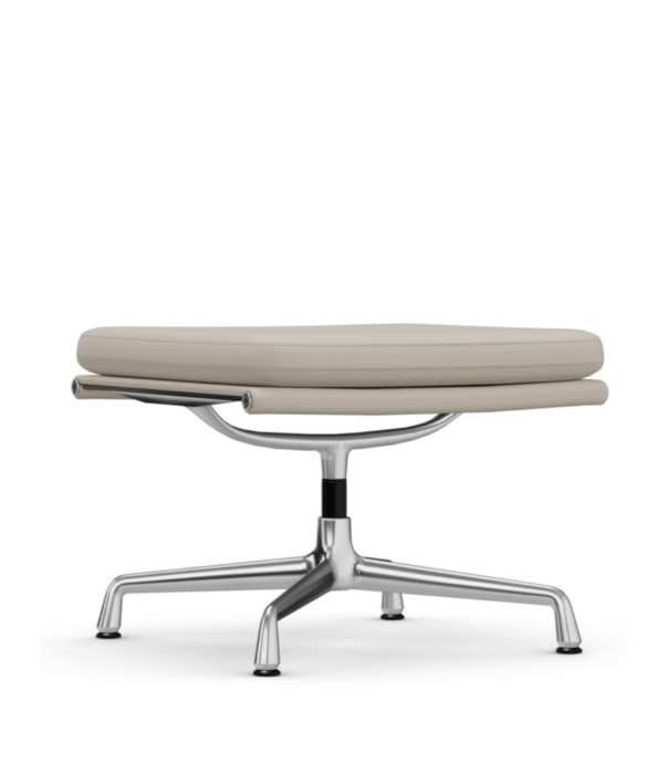 Vitra  Vitra - Soft Pad chair EA 222 lounge, polished - fabric Track