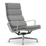 Vitra - Soft Pad chair EA 222 lounge,  gepolijst - stof Cosy 2