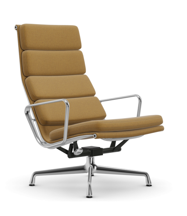 Vitra  Vitra - Soft Pad chair EA 222 lounge,  gepolijst - stof Cosy 2