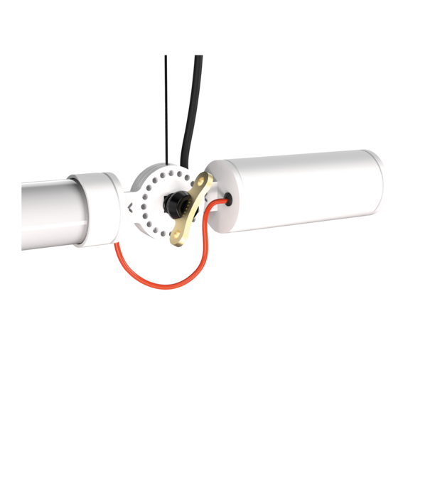 Tonone  Mr.Tubes LED Pendant Horizontal, driver on fixture