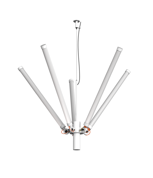 Tonone  Mr.Tubes Chandelier Led