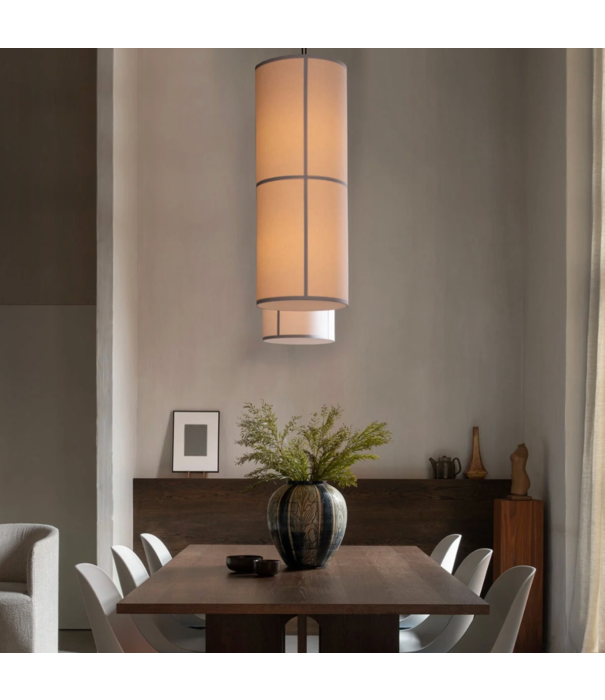Audo Hashira Hanglamp raw linen