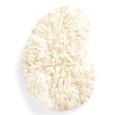 Layered - Residue Mini Shaggy pelt wool, bone white
