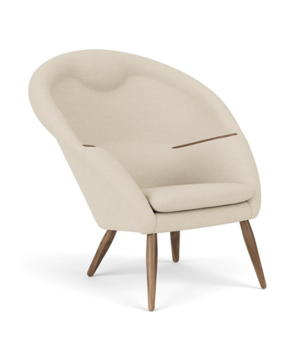Audo Audo - Oda Lounge Chair oak, fabric Hallingdal