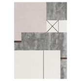 Layered - Simon Mullan Patch Work Rug / Lenzing Viscose , Wol