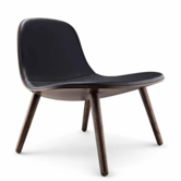 Eva Solo Yuuga Lounge Chair smoked oak, black leather