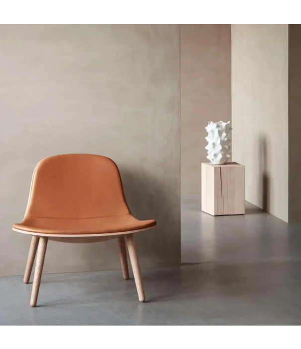 Eva Solo  Eva Solo: Abalone Lounge Chair oak nature, cognac leather