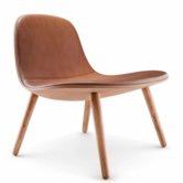 Eva Solo Yuuga Lounge Chair oak nature, cognac leather