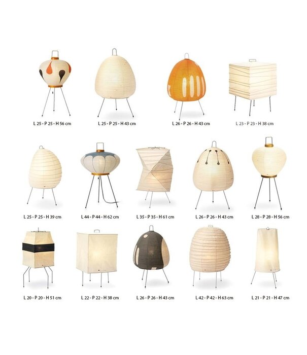 Vitra  Akari 24N Tafellamp