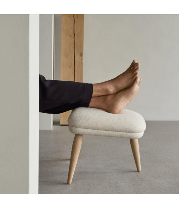 Audo Audo - Oda Ottoman, fabric Hallingdal