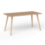 Via Copenhagen - Boomerang Desk Rectangular eiken 70 x 140