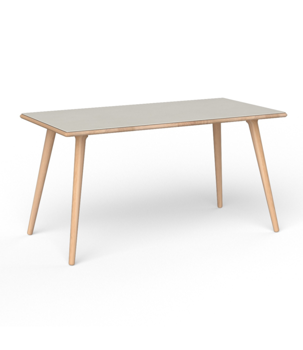 Via Copenhagen Via Copenhagen - Boomerang Desk Rectangular eiken 70 x 140