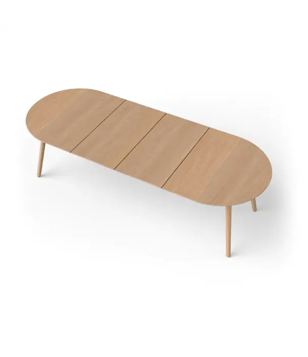 Via Copenhagen Via Copenhagen - Eat Solid Tafel Oval massief eiken