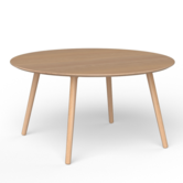 Via Copenhagen - Eat Solid Table Round solid oak Ø140