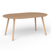 Via Copenhagen - Eat Solid Table Oval solid oak