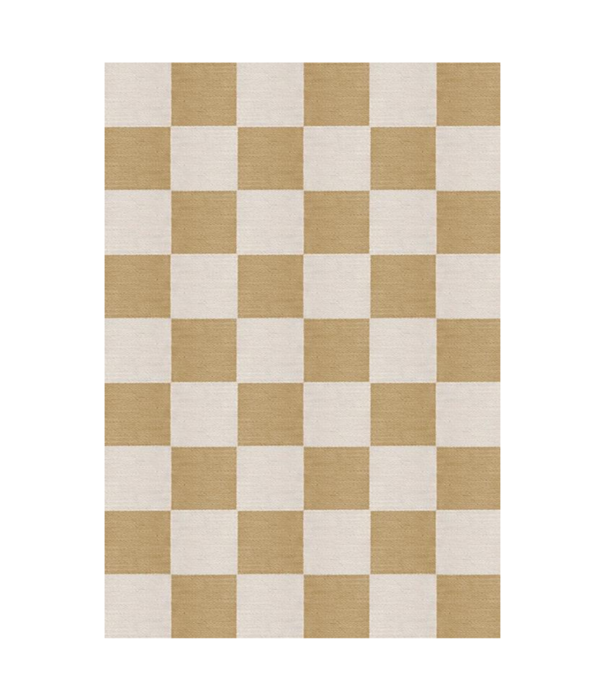 Layered  Layered - Chess rug / 100% New Zealand wool