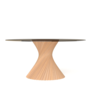 Via Copenhagen - Hyperbel Coffee Table solid oak