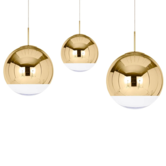 Tom Dixon - Mirror Ball LED Range Rond,  met ophangsysteem