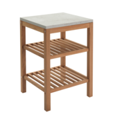 Fritz Hansen - Pantry Module Small teak, limestone