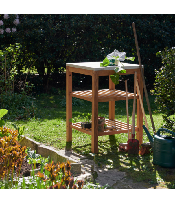 Fritz Hansen Fritz Hansen - Pantry Module 2 workstation teak, limestone