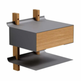 Eva Solo - Smile Bedside Table Shelf eiken, grijs