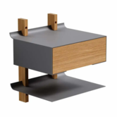Eva Solo - Smile Bedside Table Shelf Oak, grey