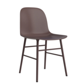 Form Stoel plastic kuip, stalen poten