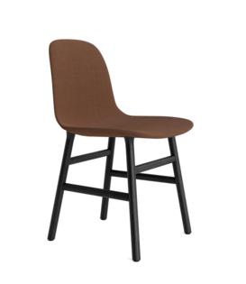 Normann Copenhagen - Form chair full upholstery, black oak