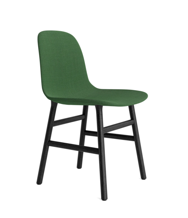 Normann Copenhagen  Form stoel gestoffeerd, zwart eiken