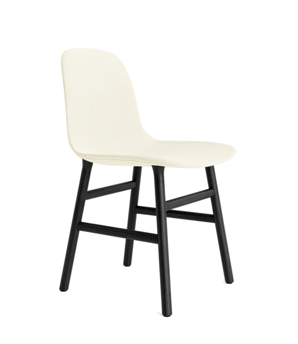 Normann Copenhagen  Form chair full upholstery, black oak