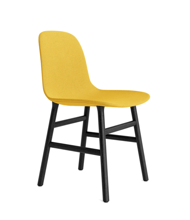 Normann Copenhagen  Form chair full upholstery, black oak