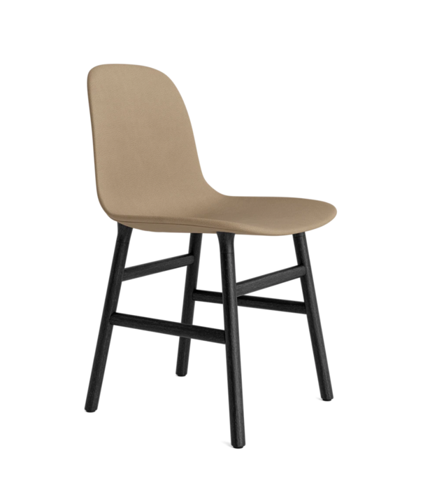 Normann Copenhagen  Form stoel gestoffeerd, zwart eiken