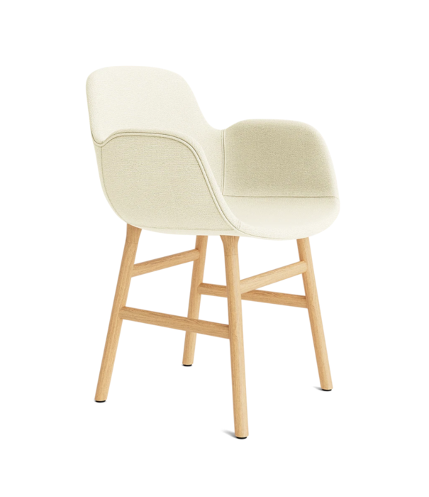 Normann Copenhagen  Normann Copenhagen - Form armchair full upholstery, oak