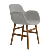 Normann Copenhagen - Form armchair full upholstery, walnut