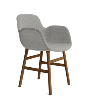 Normann Copenhagen - Form armchair full upholstery, walnut