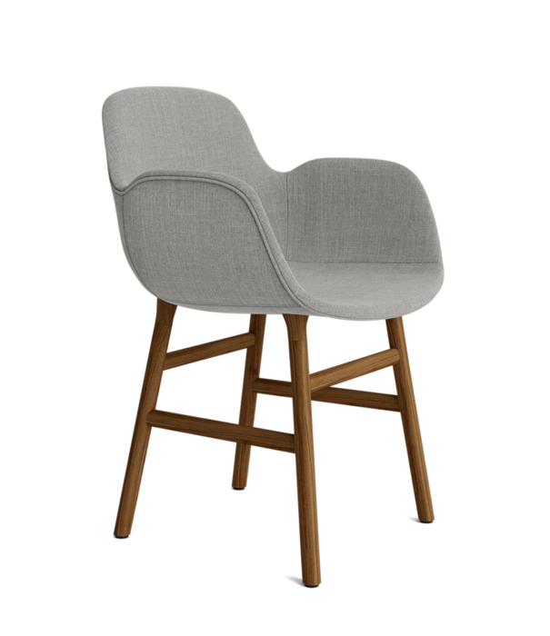 Normann Copenhagen  Normann Copenhagen - Form armchair full upholstery, walnut