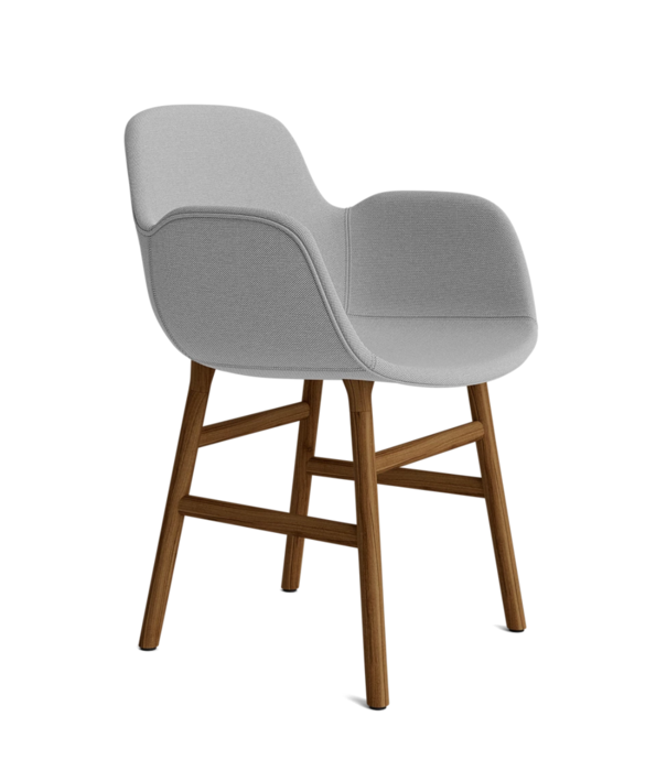 Normann Copenhagen  Form armchair full upholstery, walnut